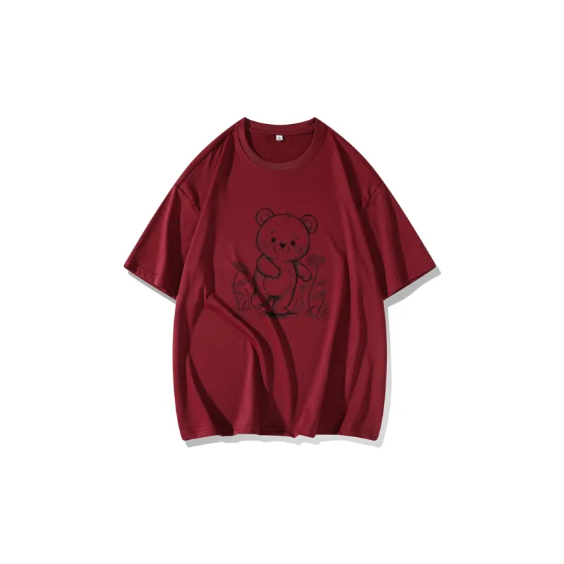 FAIRWHALE Short Sleeved T Shirts Women's-6