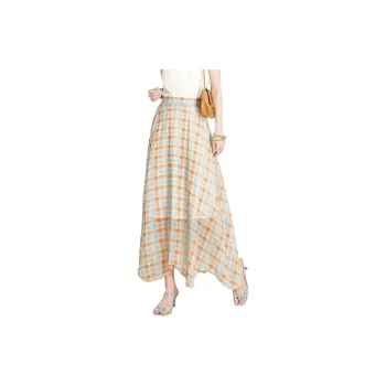 TERRE BLEUE Casual Long Skirt Women's