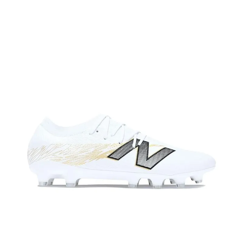 New Balance FURON ELITE V5 Anti Slip Wear Resistant Soccer Shoes Unisex White-1