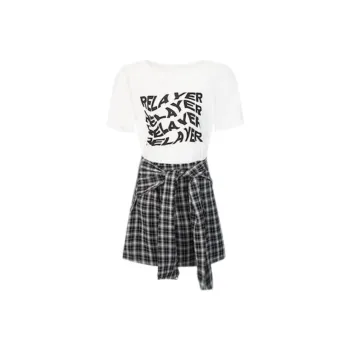 Icicofficial Two Piece Skirt Sets Women's