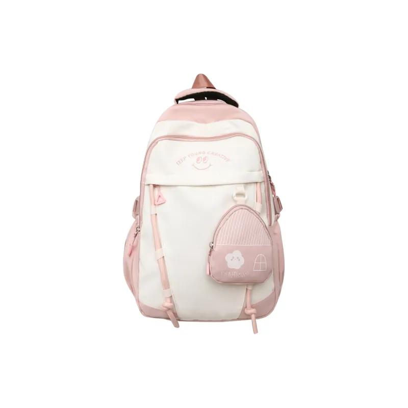 Yalu Nylon Backpack Unisex Multicolor-3
