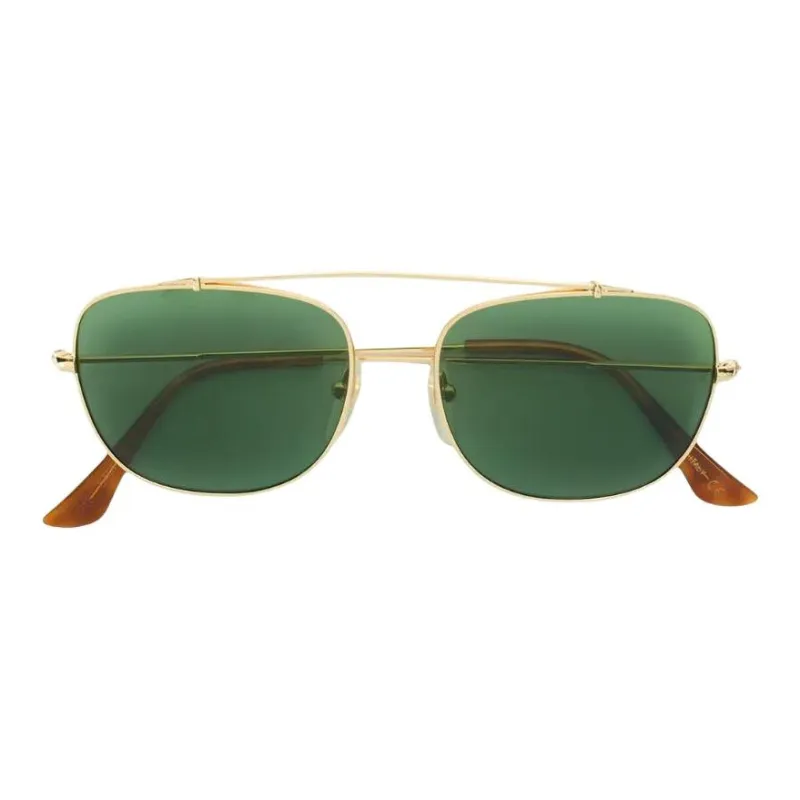 Retrosuperfuture Primo Green Sunglasses-1
