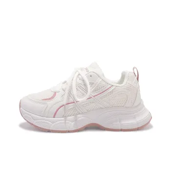 Miss Zhang Low Top Chunky Sneakers Women's White Pink