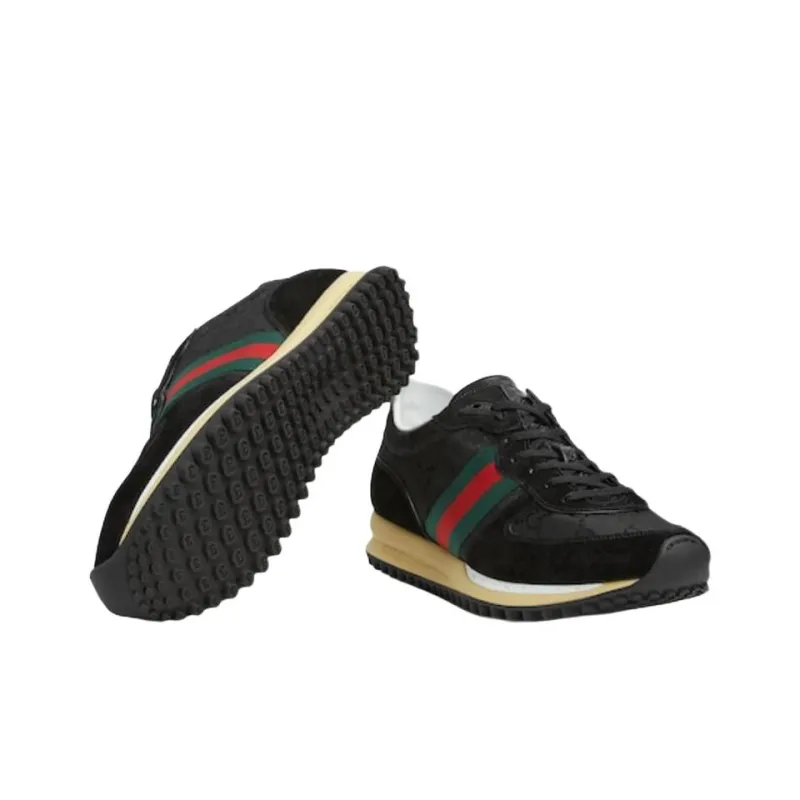 GUCCI RE MOTION Low Top Casual Shoes Men's Black-5
