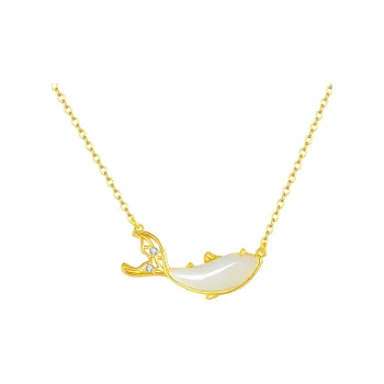 CHAOHONGJI Natural Chalcedony Necklaces Women's