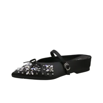 Than Than Me Slip Resistant Closed Toe Slippers Women's