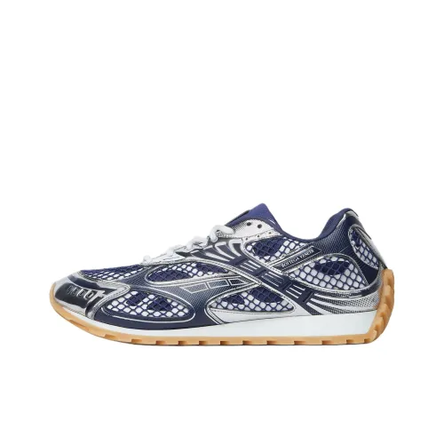 Bottega Veneta Orbit Low Top Casual Shoes Men's Dark Blue
