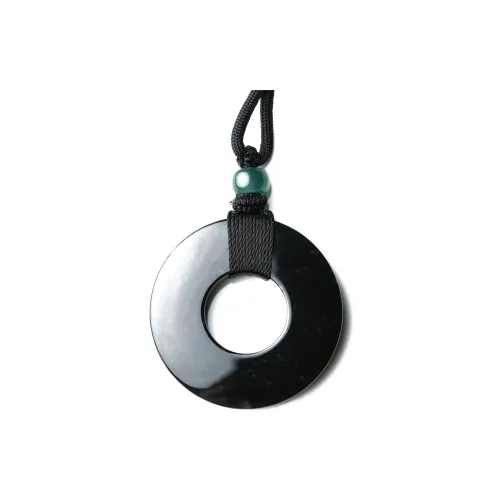 Clear Snow Glutinous Jade Jadeite Necklaces Unisex