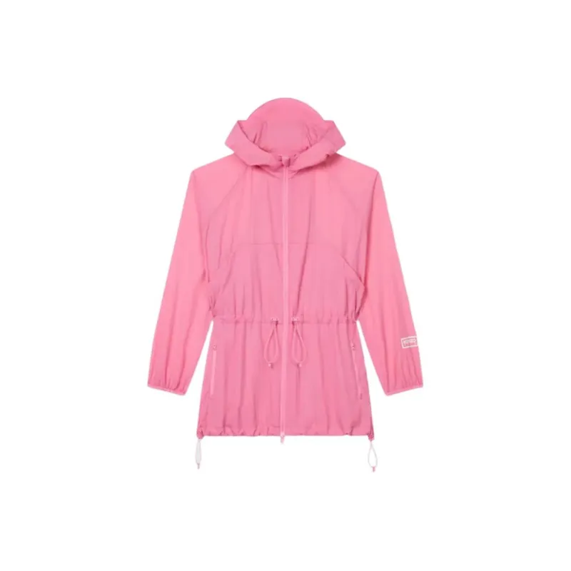 KENZO Trench Coats Women's Pink-0
