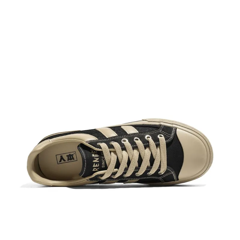 RENBEN Slip Resistant, Abrasion Resistant, Breathable Low Top Canvas Shoes Men's-8