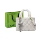 Ecru+Charm+Shopping Bag