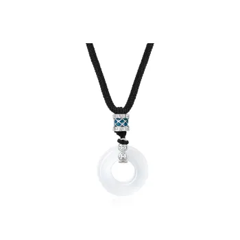 Seven Seven Silver Jewelry Chalcedony Necklaces Unisex