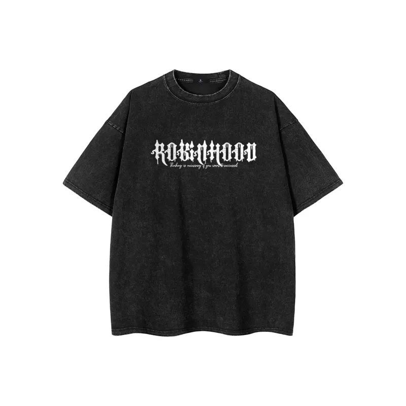 ROBINHOOD T Shirts Unisex Black-1