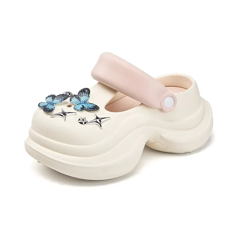 La Chapelle Closed Toe Slippers-10