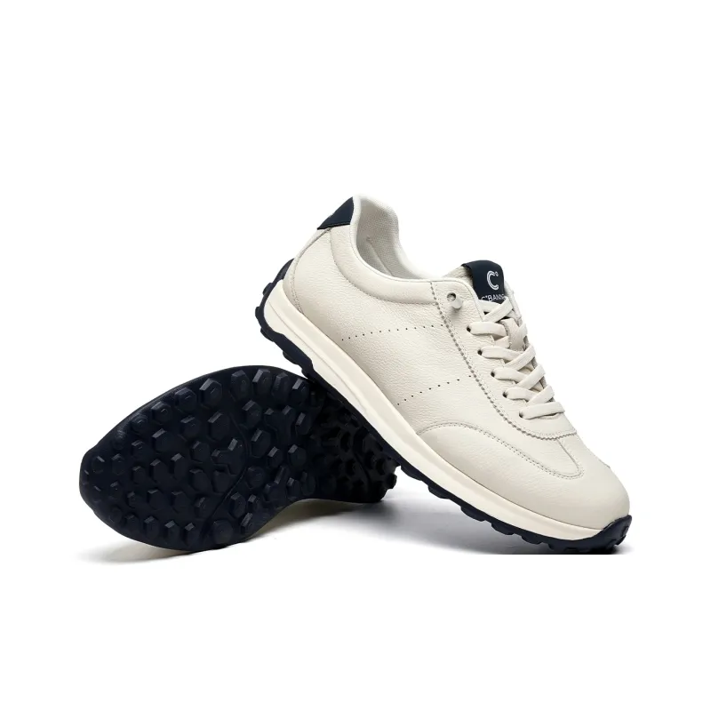 C°BANNER Low Top Casual Shoes Men's White Blue-4
