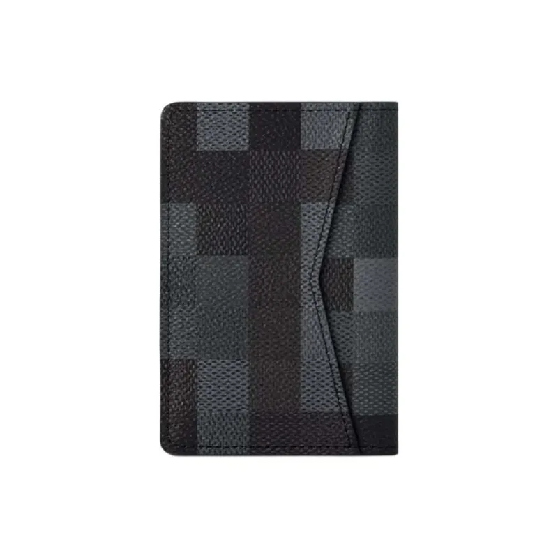 LOUIS VUITTON Pocket Organizer Damoflage Black-3