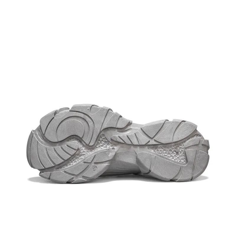 Binary Cushioning Coverage And Abrasion Resistant Low Top Casual Shoes Men's Gray-4
