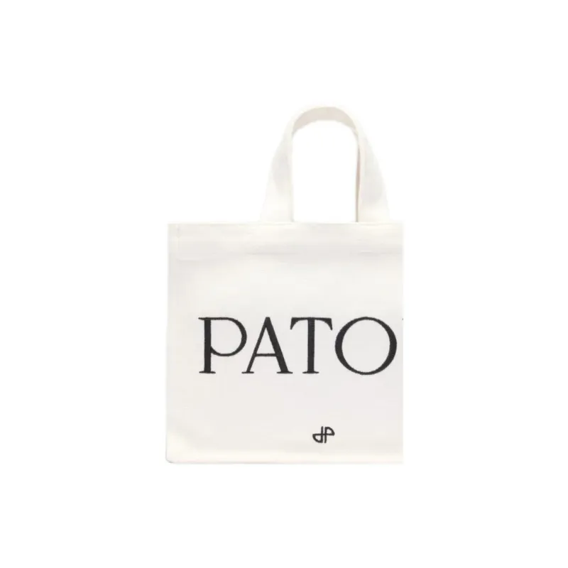 Patou Logo Printed Small Top Handle Bag-3