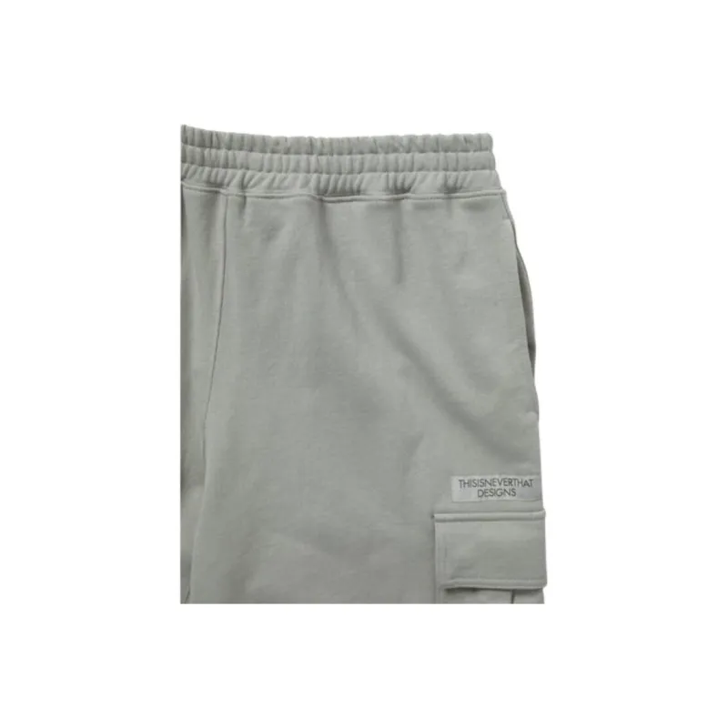 Thisisneverthat SS25 Cargo Pants Unisex Moss Gray-4