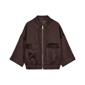 ZARA Jackets Women's Brown