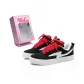 Black (Red Shoelaces)