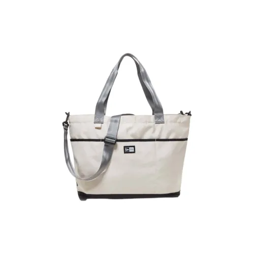 New Era Polyester Tote Bag, Shopping Bag, Shoulder Bag, Crossbody Bag, Handbag Unisex Stone Gray