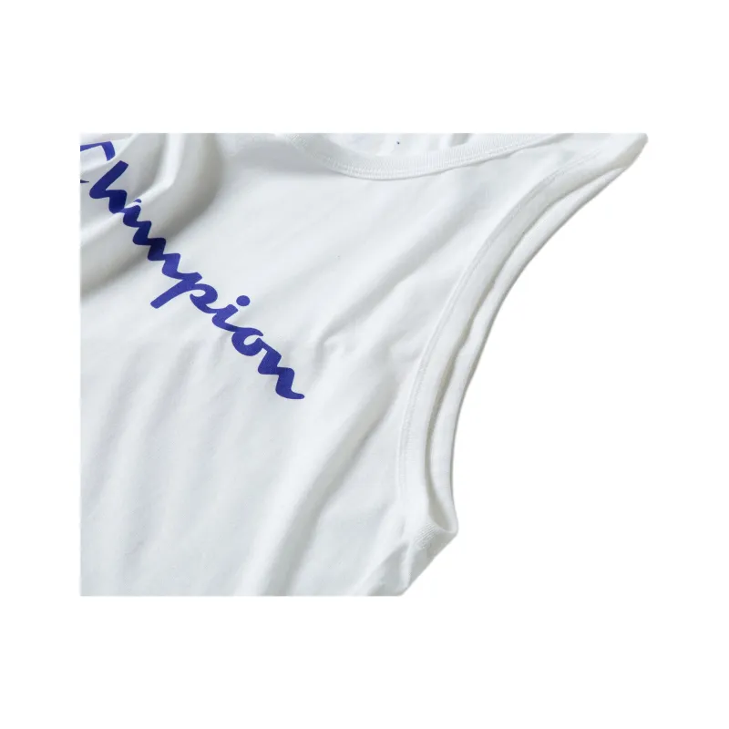 Champion Tank Tops Unisex White-4