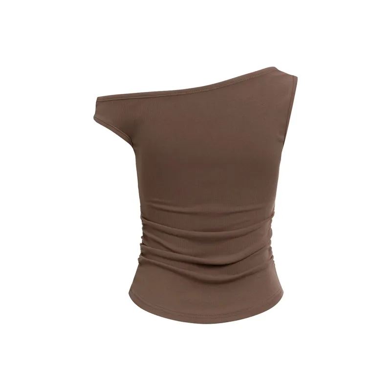 Ariseism Tank Tops Women's Brown-1