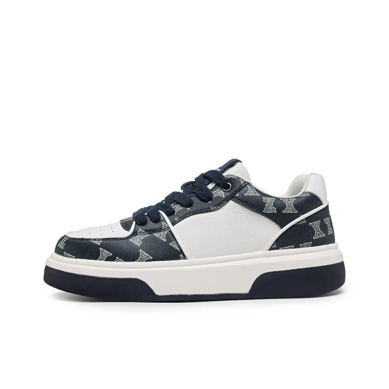 DIKENROK Slip Resistant, Abrasion Resistant, And Balanced Low Top Skateboard Shoes Men's-0