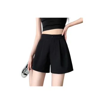Ordifen Casual Shorts Women's Black