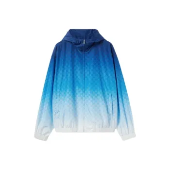 GUCCI FW25 Lido Collection Jackets & Coats Men's Blue White