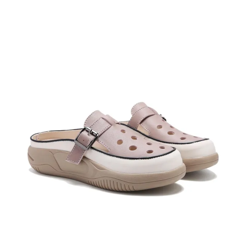 Reivanti Wrap-toe Slippers Women's Rice Light Purple-3