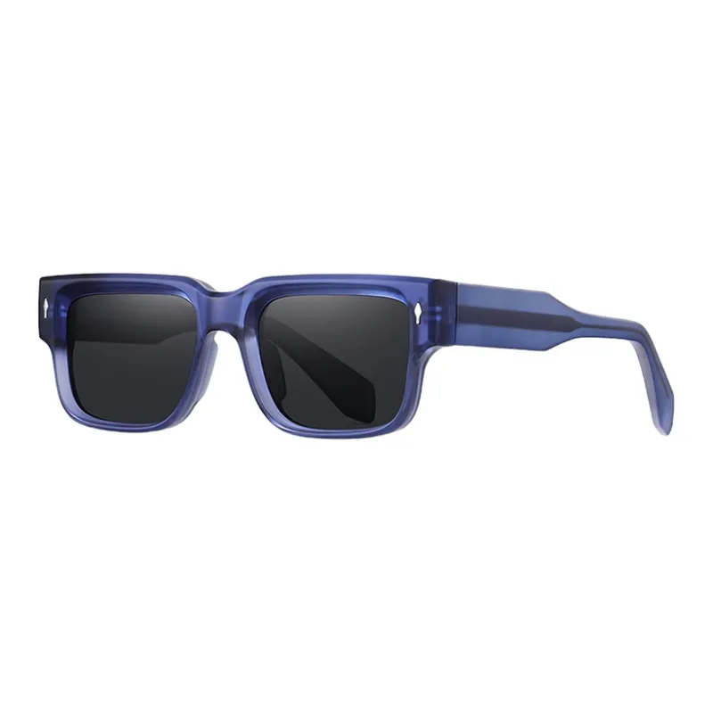 YUZHAOLIN PC Square Sunglasses Unisex-9