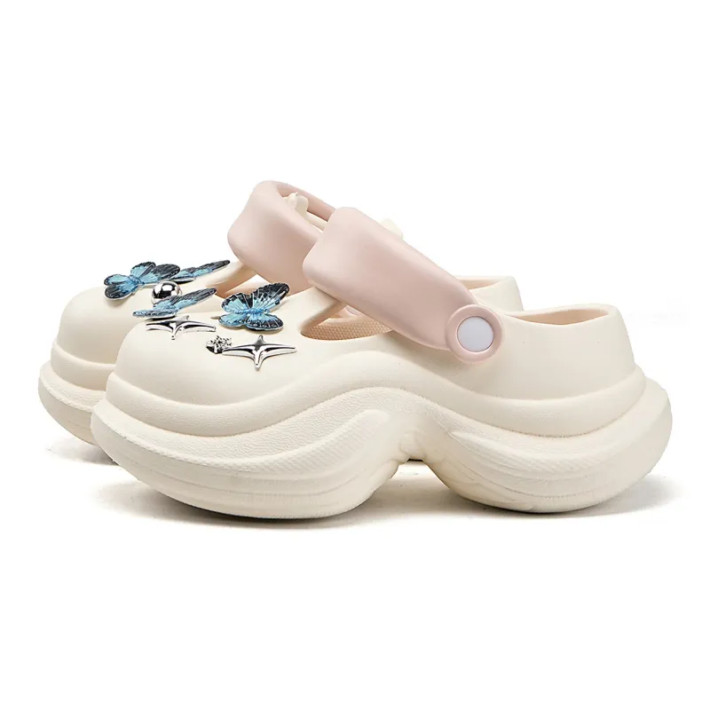 La Chapelle Closed Toe Slippers-11