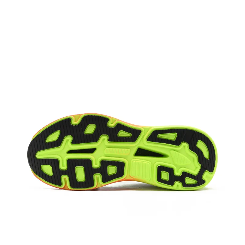 A.KNACKFUSS Low Top Running Shoes Unisex Neon Orange Chasing The Wind-5