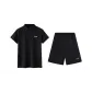 Set (Black Top+Black Pants)