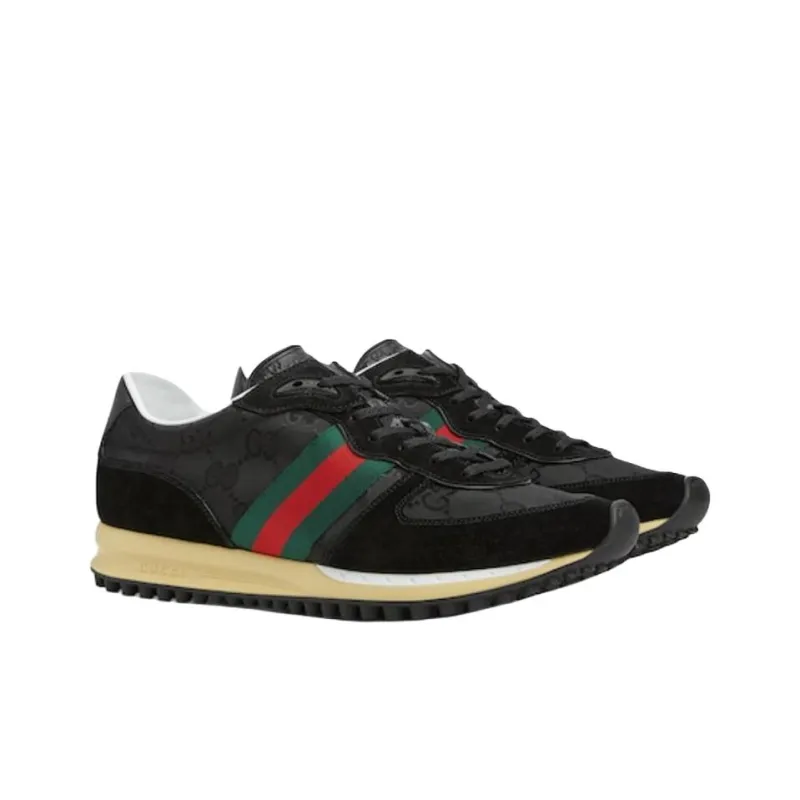 GUCCI RE MOTION Low Top Casual Shoes Men's Black-2
