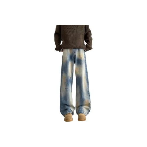 PVPVPV Jeans Unisex Yellow Mud