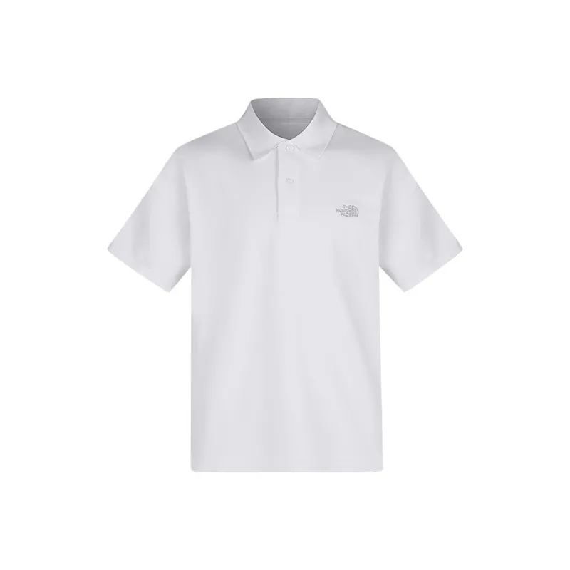 THE NORTH FACE City Outdoor Collection Polo Shirt Men's Snow Peak White-0
