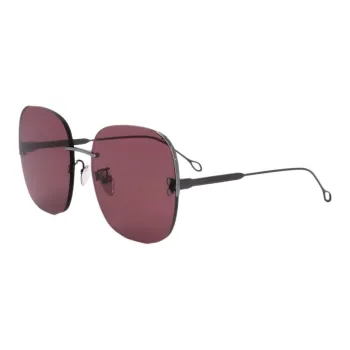ISABEL MARANT Metal Irregular Shape Sunglasses Women's Silver
