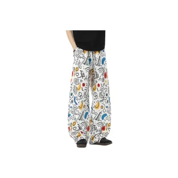 ZYKY Casual Pants Unisex White