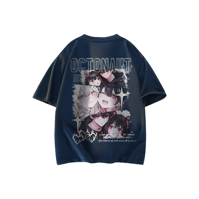 Small Columns Under The Sea T Shirt Unisex-4