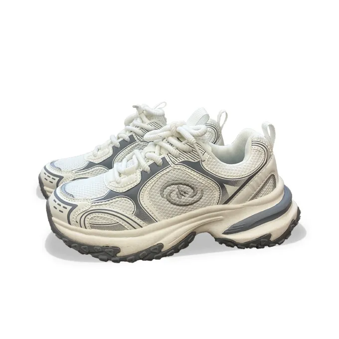 XLAIII Anti Slip And Wear Resistant Height Increasing Low Top Chunky Sneakers Unisex-6