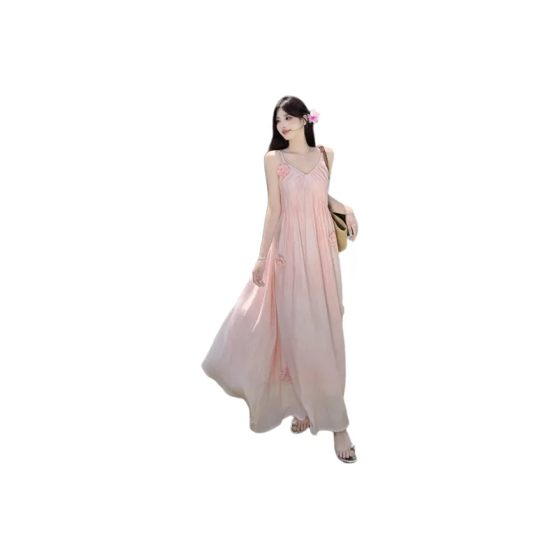 Dior Beauty Slip Dresses Women's Pink-0
