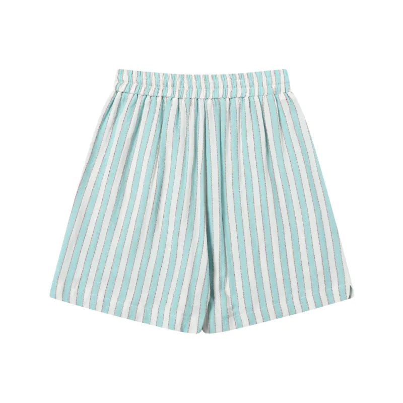 TGNS Casual Shorts Unisex Island Blue-1