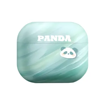 Yoobao Compatible With AirPods TPU Little Cyan Cloud Panda Matte Fully Enclosed Impact Resistant Headphone Cases