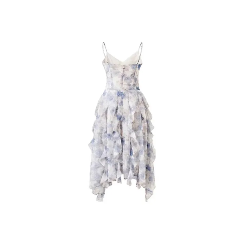 DOSOHEB Slip Dresses Women's Multicolor-1