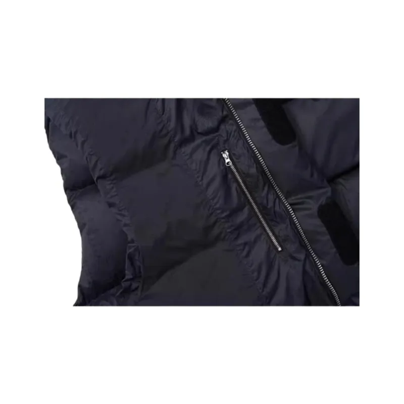 XVESSEL Vests Unisex Black Down Vests Y24X702B-2