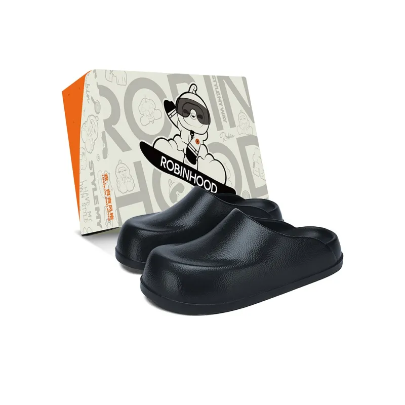 ROBINHOOD Odor Resistant Abrasion Resistant Slip Resistant Antibacterial Closed Toe Slippers Unisex Box Included-0