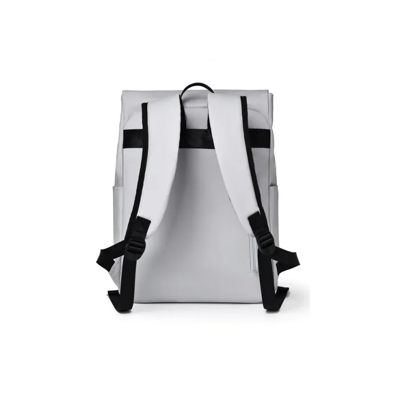 BEN SHERMAN Oxford Backpack Unisex Light Gray/Black-1